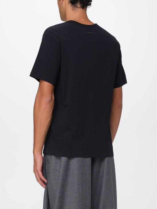 25FW MM6 메종마르지엘라 반팔 티셔츠 SH0GC0057S24312 900 Black - MM6 MAISON MARGIELA