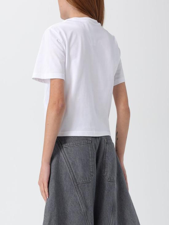 25FW JW앤더슨 반팔 티셔츠 JT0259PG1715 001 White - JW ANDERSON