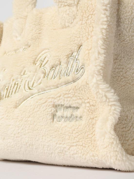 25FW 세인트바쓰 토트백 COL0032 01346I White - MC2 SAINT BARTH
