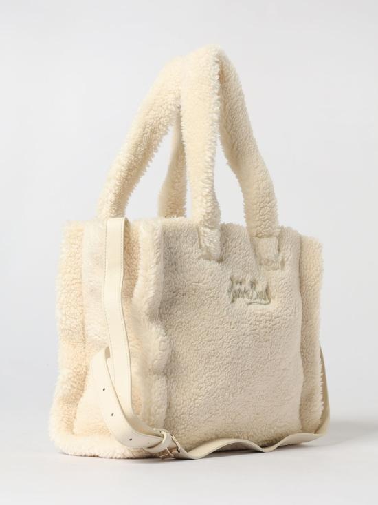 25FW 세인트바쓰 토트백 COL0032 01346I White - MC2 SAINT BARTH