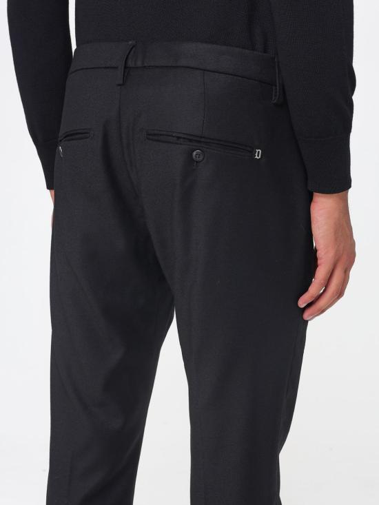 25FW 돈답 스트레이트 팬츠 UP235WS0105UXXX 999 Black - DONDUP