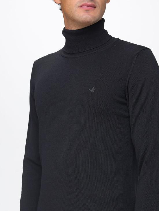 25FW 브룩스 필드 스웨터 203E P002 V0081 Black - BROOKSFIELD