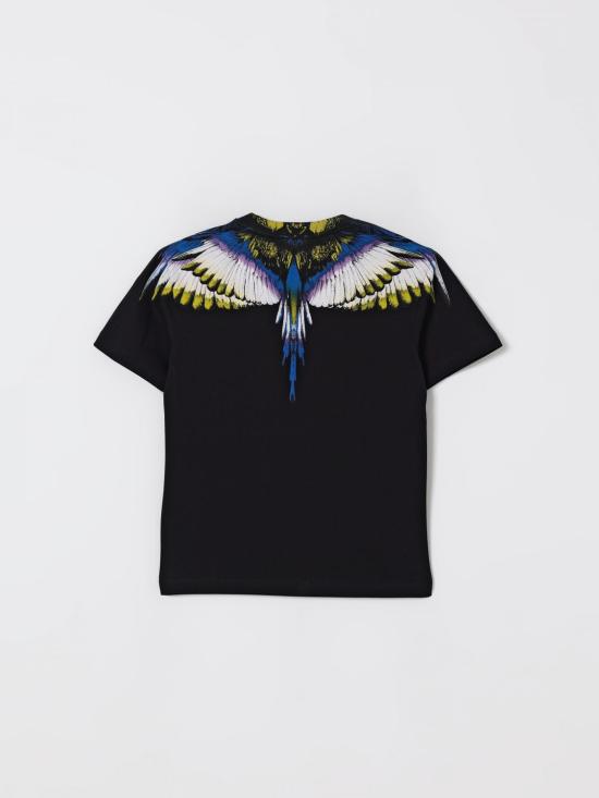 25FW [키즈] 컨트리 오브 밀란 티셔츠 F5CMJBTH064 110 Black - COUNTY OF MILAN