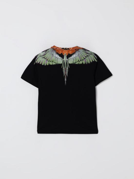 25FW [키즈] 컨트리 오브 밀란 티셔츠 F5CMJBTH063 110 Black - COUNTY OF MILAN