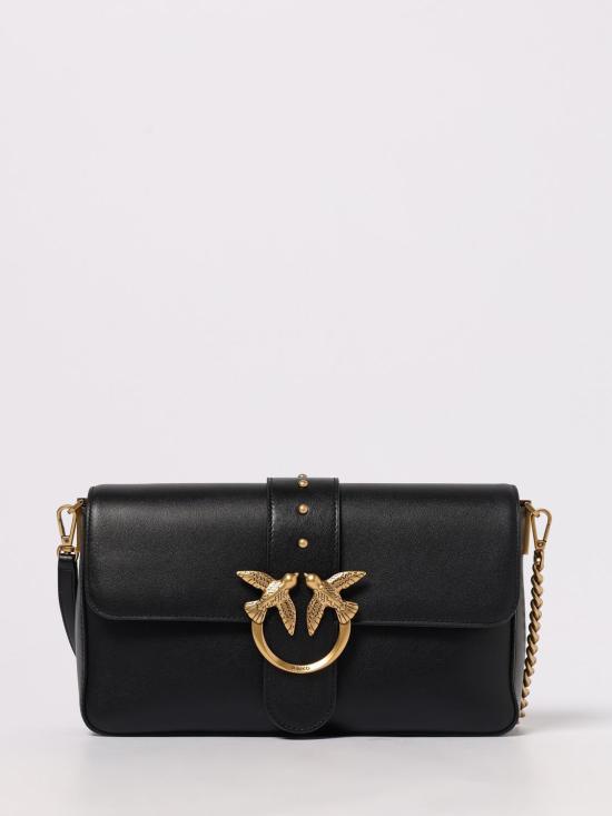 25FW 핑코 숄더백 105823A0QO Z99Q Black