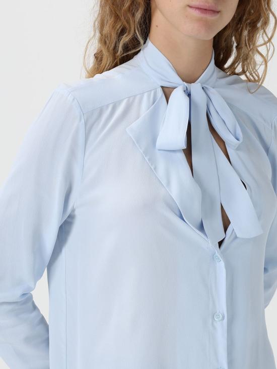 25FW 파트리지아페페 셔츠 8C0785 A8I1 CA66 Gnawed Blue - PATRIZIA PEPE