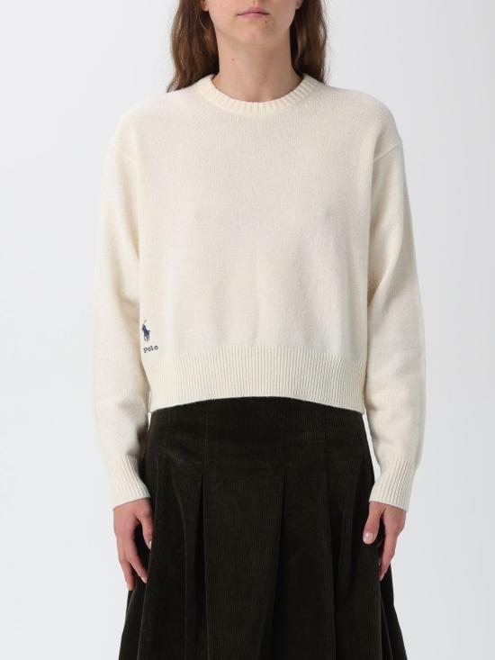 25FW 폴로 랄프로렌 스웨터 211914515 002 White