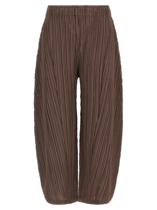 25FW 플리츠플리즈 스트레이트 팬츠 PP58JF38444