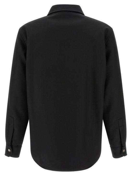 25FW 구찌 모노그램 큐프로 울 오버셔츠 827667ZAMII1000 - GUCCI