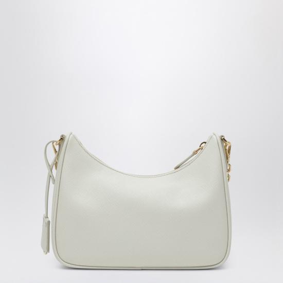 26SS 프라다 리에디션 레더 숄더백 1BH204V2PNZV White - PRADA