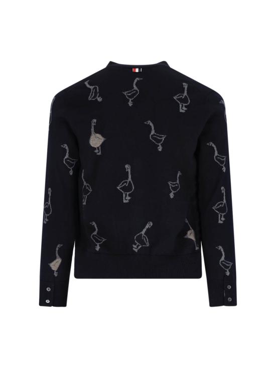 25FW 톰브라운 가디건 MKC599AY1051415 NAVY DOM - THOM BROWNE