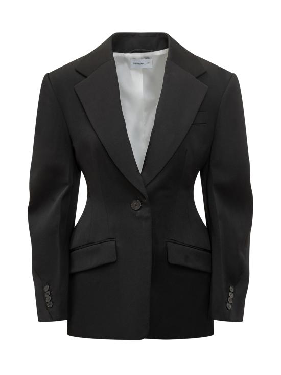 25FW 지방시 수트 자켓 BW30L315CT 001 BLACK