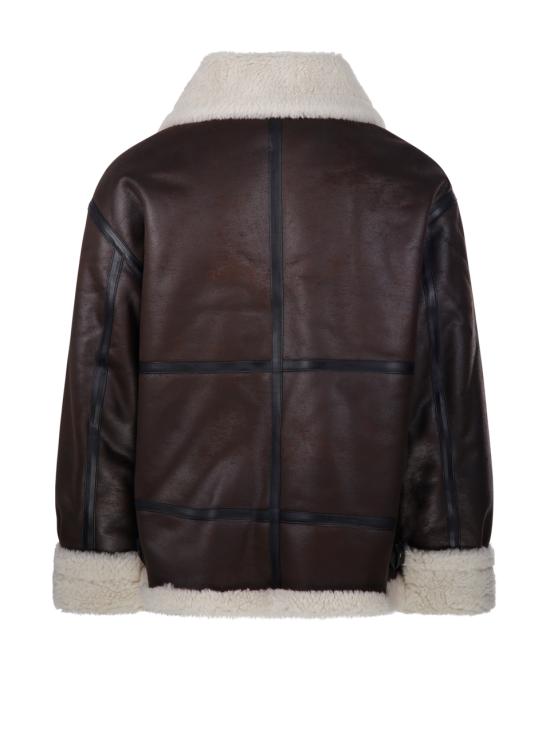 25FW 던스트 가죽 자켓 UDJU5D123W2 BROWN - DUNST