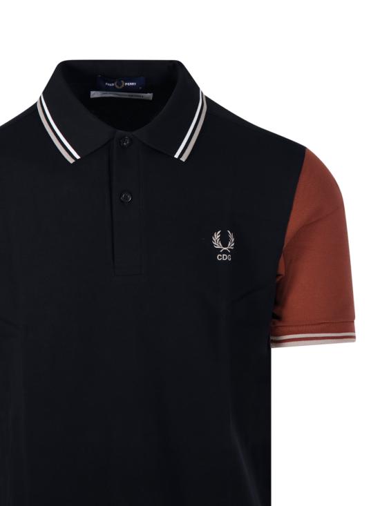 25FW 꼼데가르송 폴로 티셔츠 FPT502 1 BLACK - COMME DES GARCONS