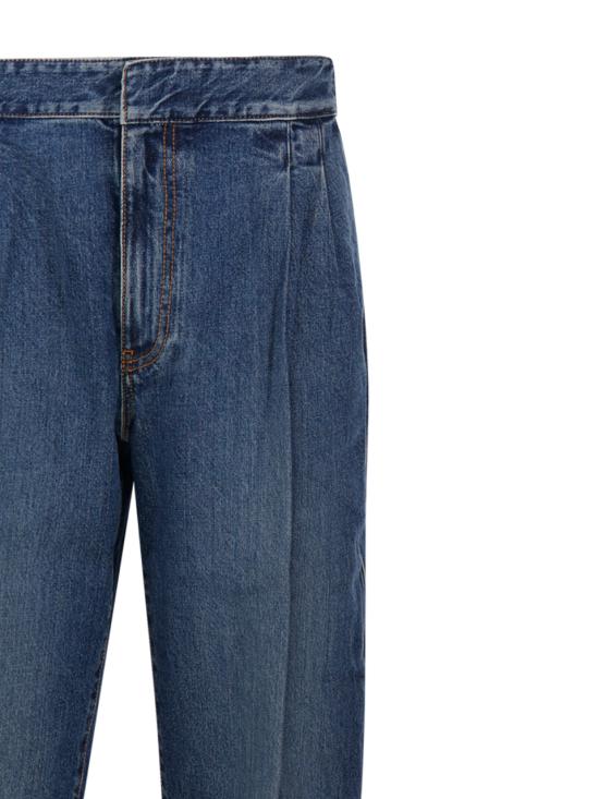 25FW 알라이아 데님 팬츠 AA9P1257D007B 517 BLEU DELAVE - ALAIA