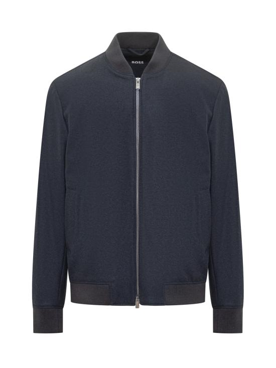 25FW 보스 봄버 자켓 50551538 404 DARK BLUE