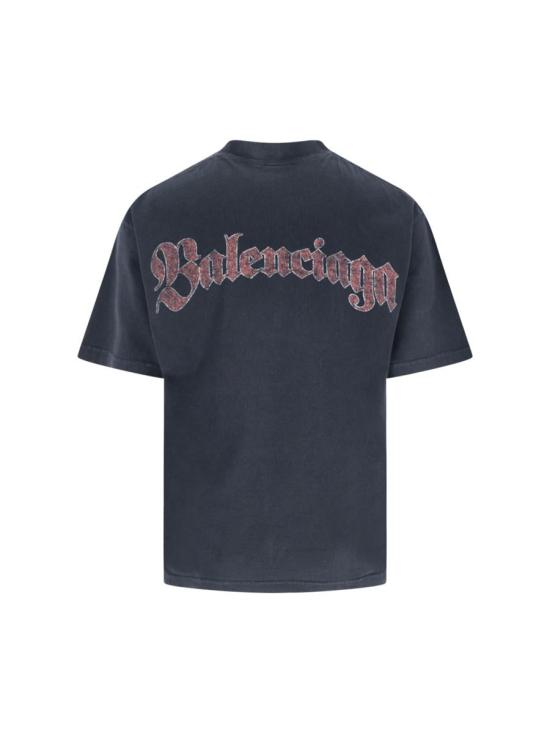 25FW 발렌시아가 반팔 티셔츠 764235 TTVH41041 Black - BALENCIAGA