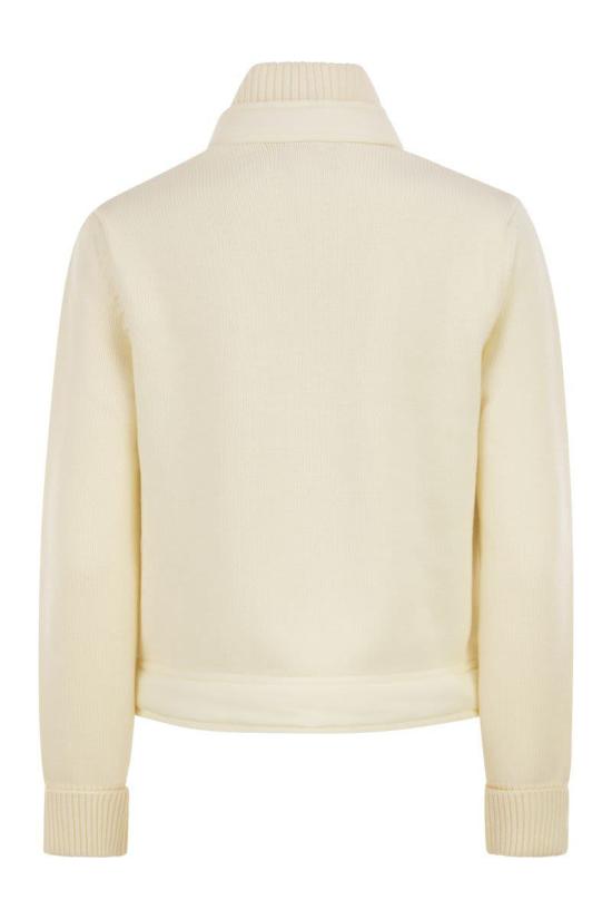 25FW 몽클레어 스웨터 K20989B00014M1131 034 Beige - MONCLER