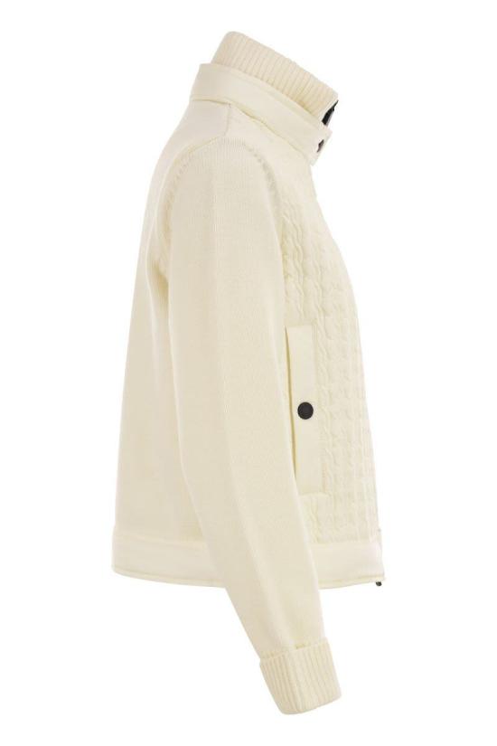 25FW 몽클레어 스웨터 K20989B00014M1131 034 Beige - MONCLER