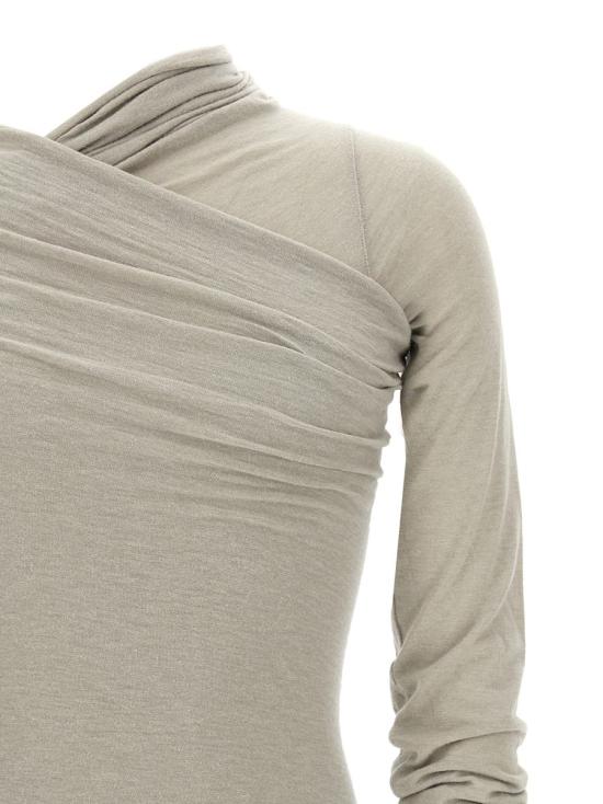 25FW 릭 오웬스 긴팔 티셔츠 RU02E1262JR08 GRAY - RICK OWENS