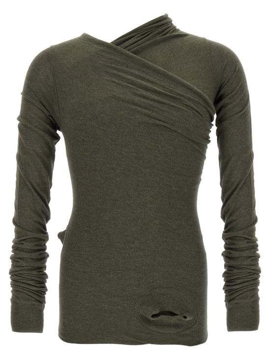 25FW 릭 오웬스 탑 RU02E1262JR25 GREEN