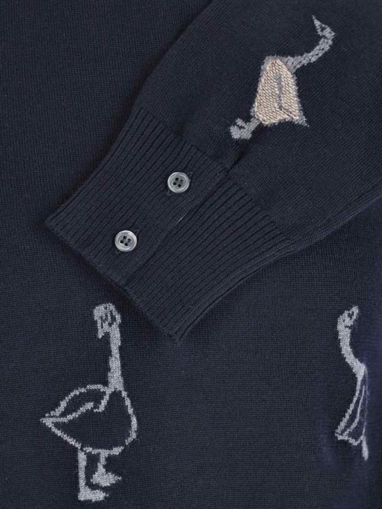 25FW 톰브라운 스웨터 MKA558A Y1051415 BLUE - THOM BROWNE