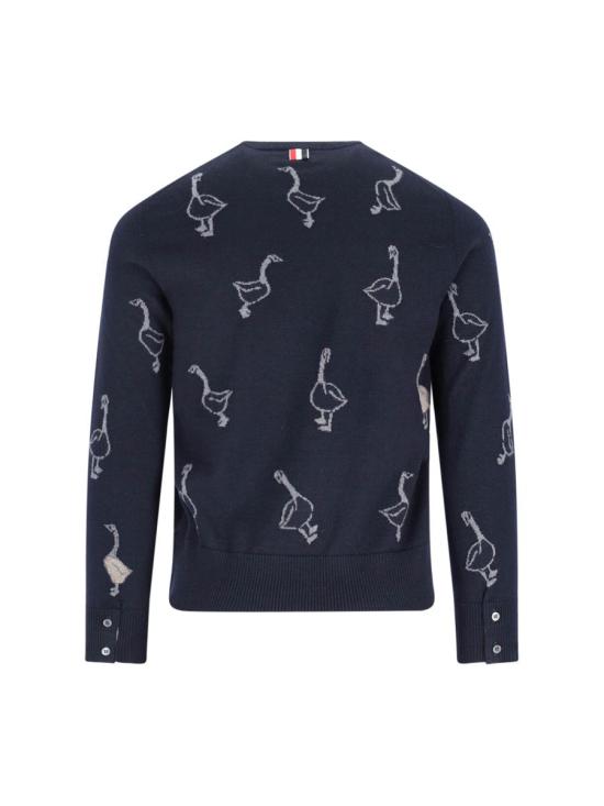 25FW 톰브라운 스웨터 MKA558A Y1051415 BLUE - THOM BROWNE