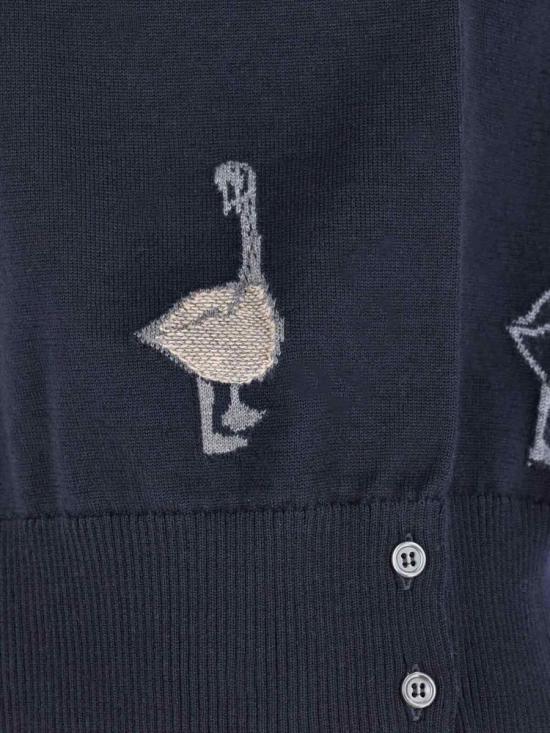 25FW 톰브라운 스웨터 MKA558A Y1051415 BLUE - THOM BROWNE