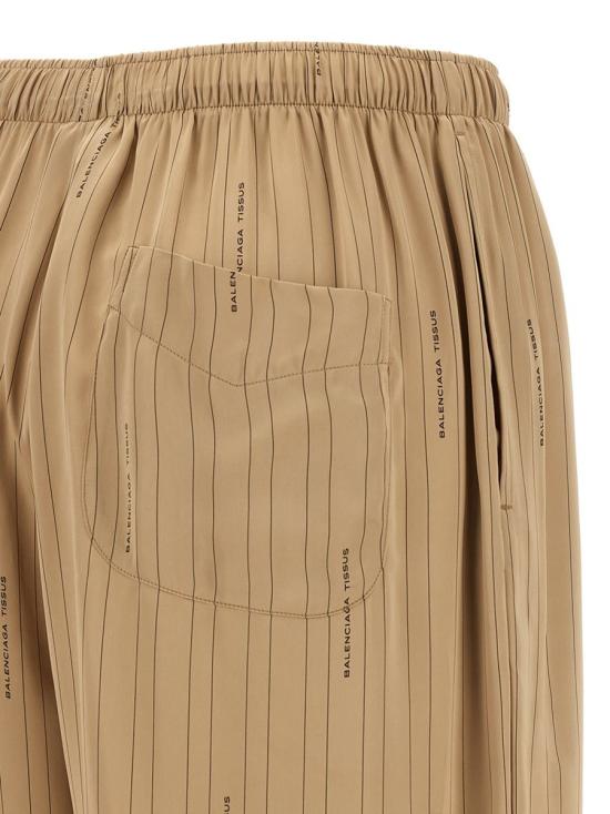 25FW 발렌시아가 숏팬츠 847154TSLA62684 Beige - BALENCIAGA