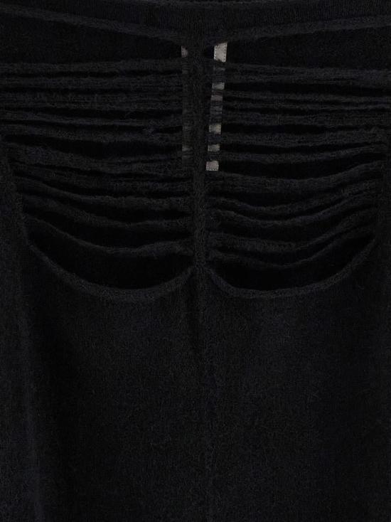 25FW 릭 오웬스 스웨터 RP02E4601KGRIDP09 Black - RICK OWENS