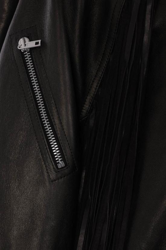 25FW 릭 오웬스 바이커 자켓 RO02E4793LNVEF109 Black - RICK OWENS