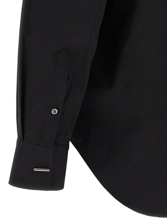 25FW 알렉산더 맥퀸 긴팔 셔츠 826636QNAAX1000 Black - ALEXANDER MCQUEEN