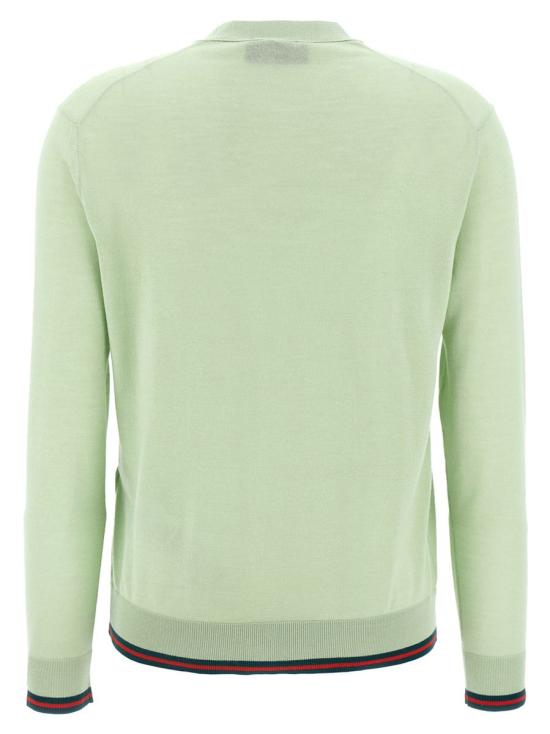  구찌 엑스트라 파인 캐시미어 실크 가디건 818588XKENL3683 GREEN - GUCCI