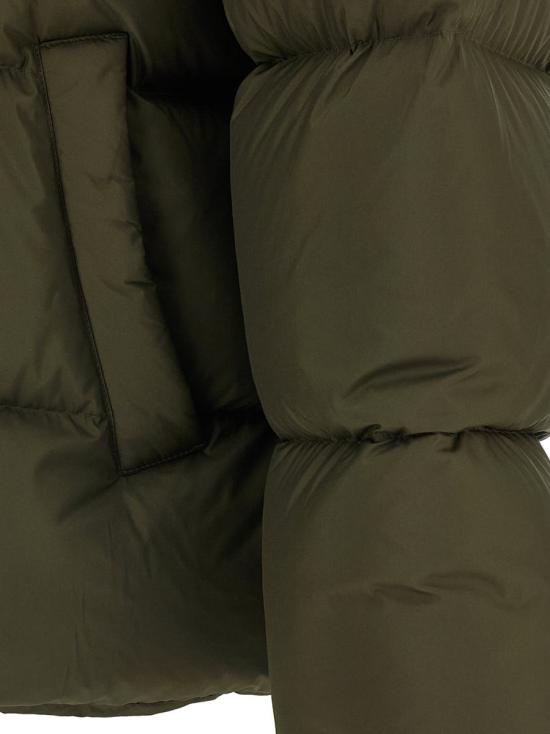 25FW 생로랑 발수성 캔버스 소재 다운 퍼퍼 자켓  840578YZ9DN3880 GREEN - SAINT LAURENT