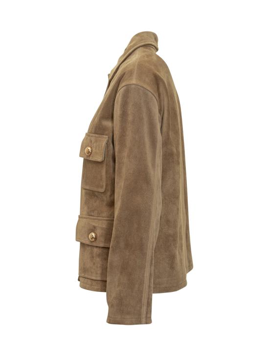 25FW 아르마 스튜디오 AR 가죽 자켓 008L25606802 OLIVE - ARMA STUDIO AR