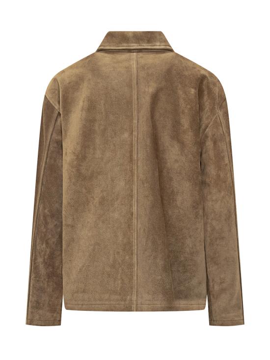 25FW 아르마 스튜디오 AR 가죽 자켓 008L25606802 OLIVE - ARMA STUDIO AR