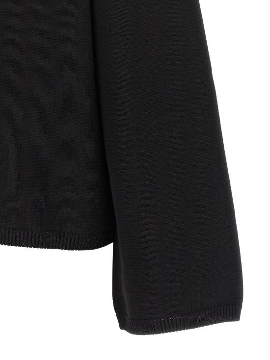 25FW 릭 오웬스 터틀넥 RO02E4657KWVLH09 Black - RICK OWENS