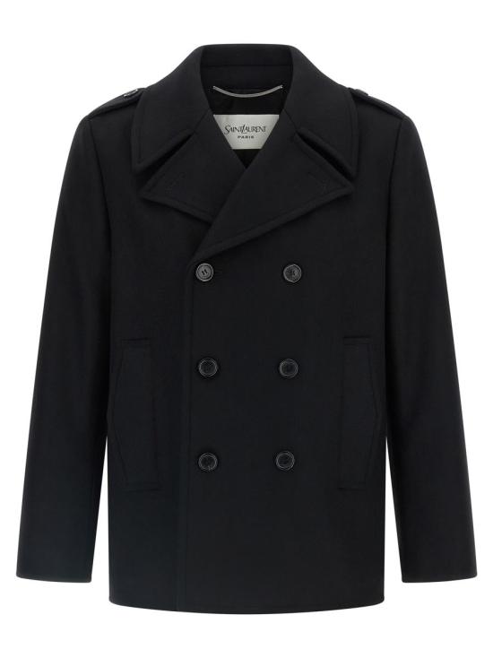 25FW 생로랑 자켓 760649Y060W1000 Black