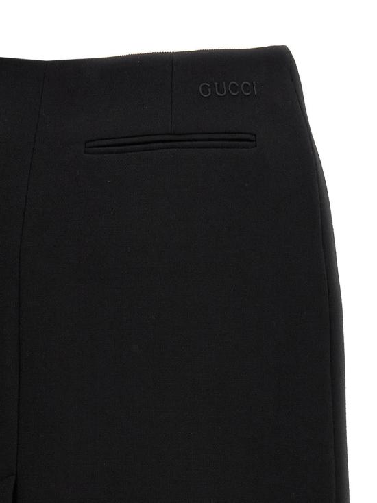 24FW 구찌 스커트 811380ZACKN1000 Black - GUCCI