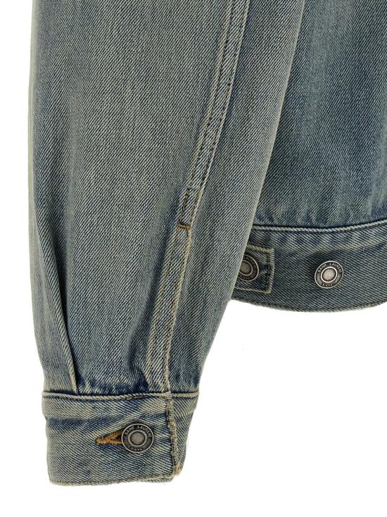 생로랑 데님 자켓 816791Y26MA4376 BLUE - SAINT LAURENT