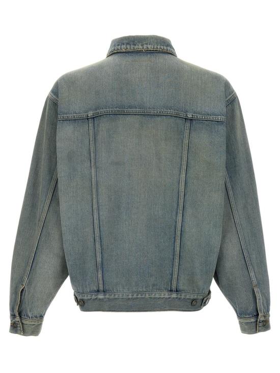  생로랑 데님 자켓 816791Y26MA4376 BLUE - SAINT LAURENT