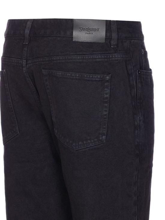 25FW 생로랑 데님 팬츠 837398Y29WA1294 MIDNIGHT BLACK - SAINT LAURENT