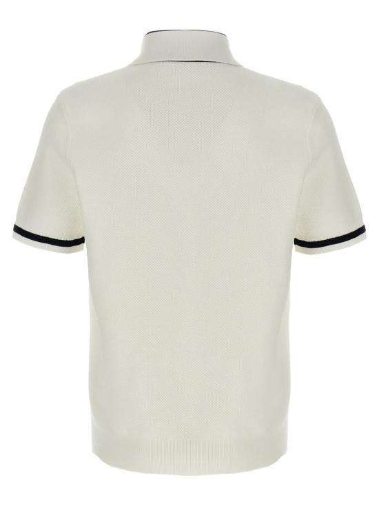 25FW 구찌 인타르시아 니트 폴로 티셔츠 787814XKD209983 Multicolor - GUCCI