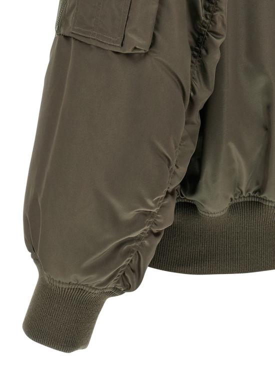 25FW 생로랑 봄버 자켓 838713YZ9BV2879 GREEN - SAINT LAURENT