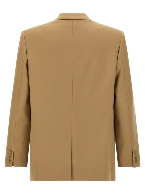  생로랑 수트 자켓 813942Y405W7557 Beige - SAINT LAURENT