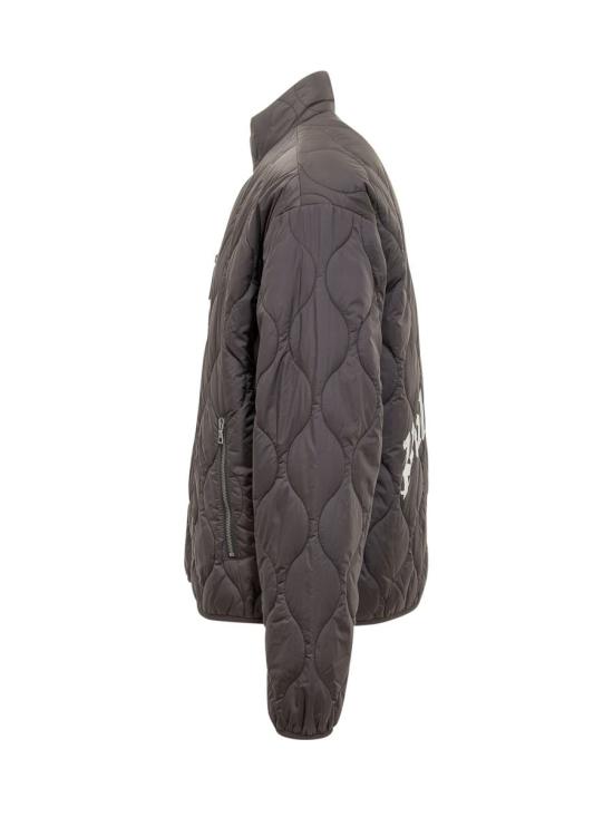 25FW 팜앤젤스 봄버 자켓 PMEJ00AF25FAB001 1003 Black - PALM ANGELS