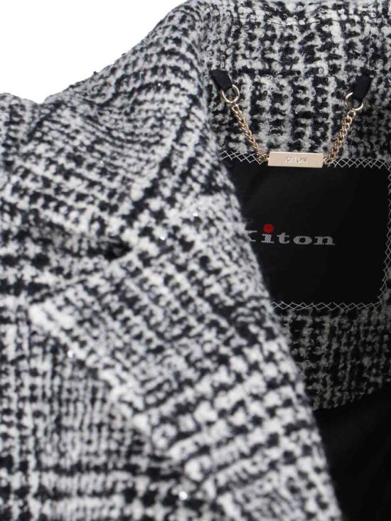 25FW 키톤 코트 D50633K0519G03000 WHITE - KITON