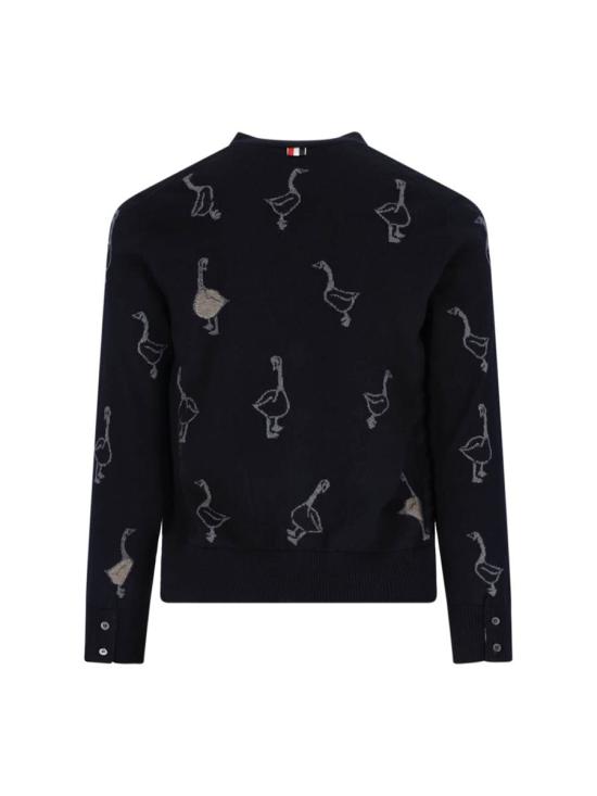 25FW 톰브라운 가디건 MKC599A Y1051415 BLUE - THOM BROWNE