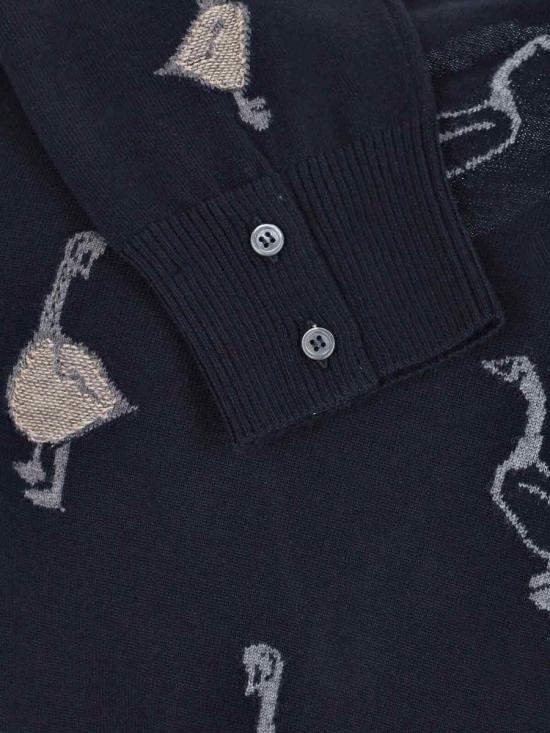 25FW 톰브라운 가디건 MKC599A Y1051415 BLUE - THOM BROWNE