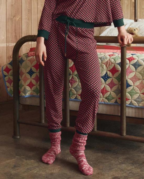  더 그레이트 언더웨어 . 저지 롱 존 | 데이지 타이 프린트